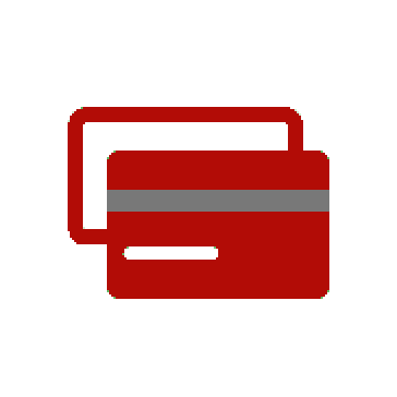 Credit card symbol